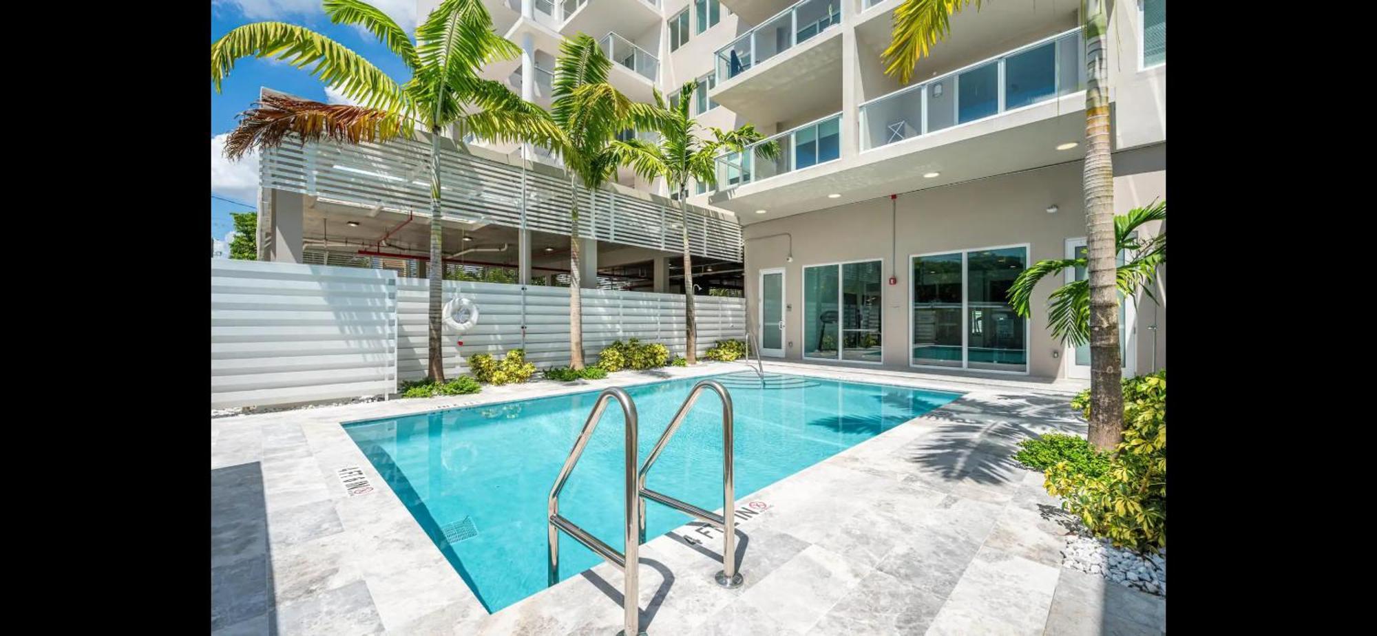 Miami Wood Apart Hotel New 2024 - Private Terrace - Free Garage - Beach 5 Min هوليوود المظهر الخارجي الصورة